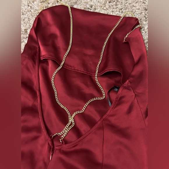 NWT REVOLVE 	NBD Alessi Gown in Burgundy - Picture 7 of 9